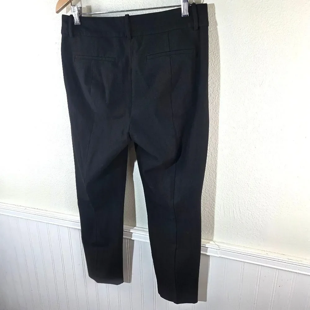 J. Crew Mercantile Women's Classic Black Dress Trouser Work Pants Size 10/Med